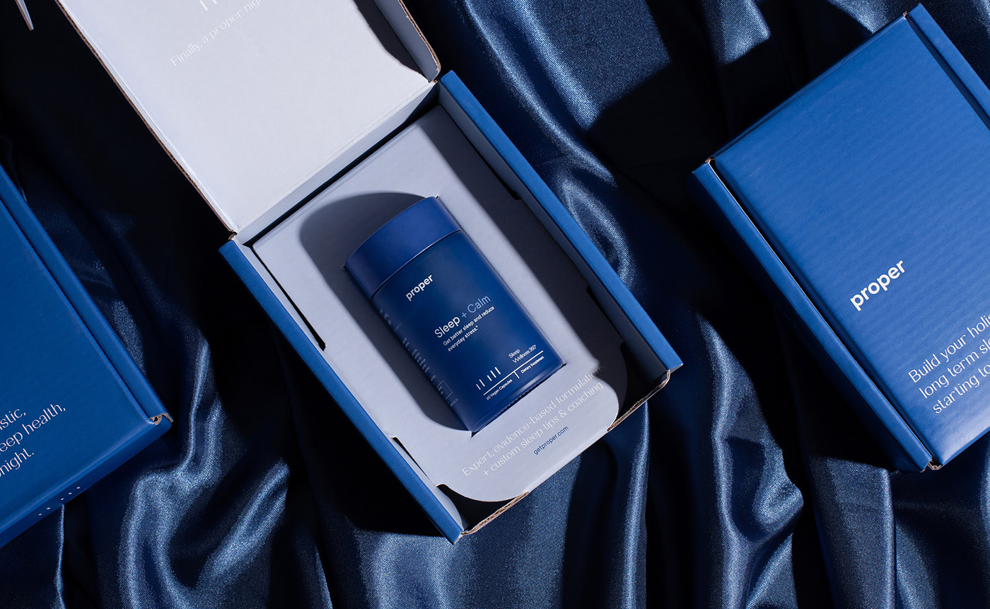 紐約Proper品牌和包裝設計欣賞-提高睡眠質(zhì)量的產(chǎn)品包裝設計
