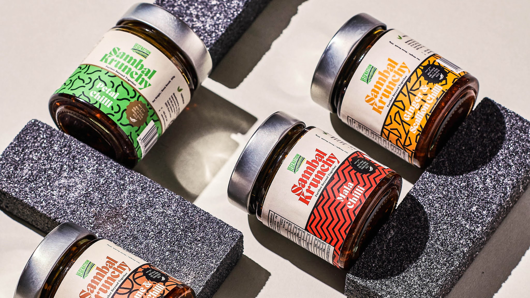 馬來西蘭包裝設(shè)計|Vegination辣椒醬包裝設(shè)計