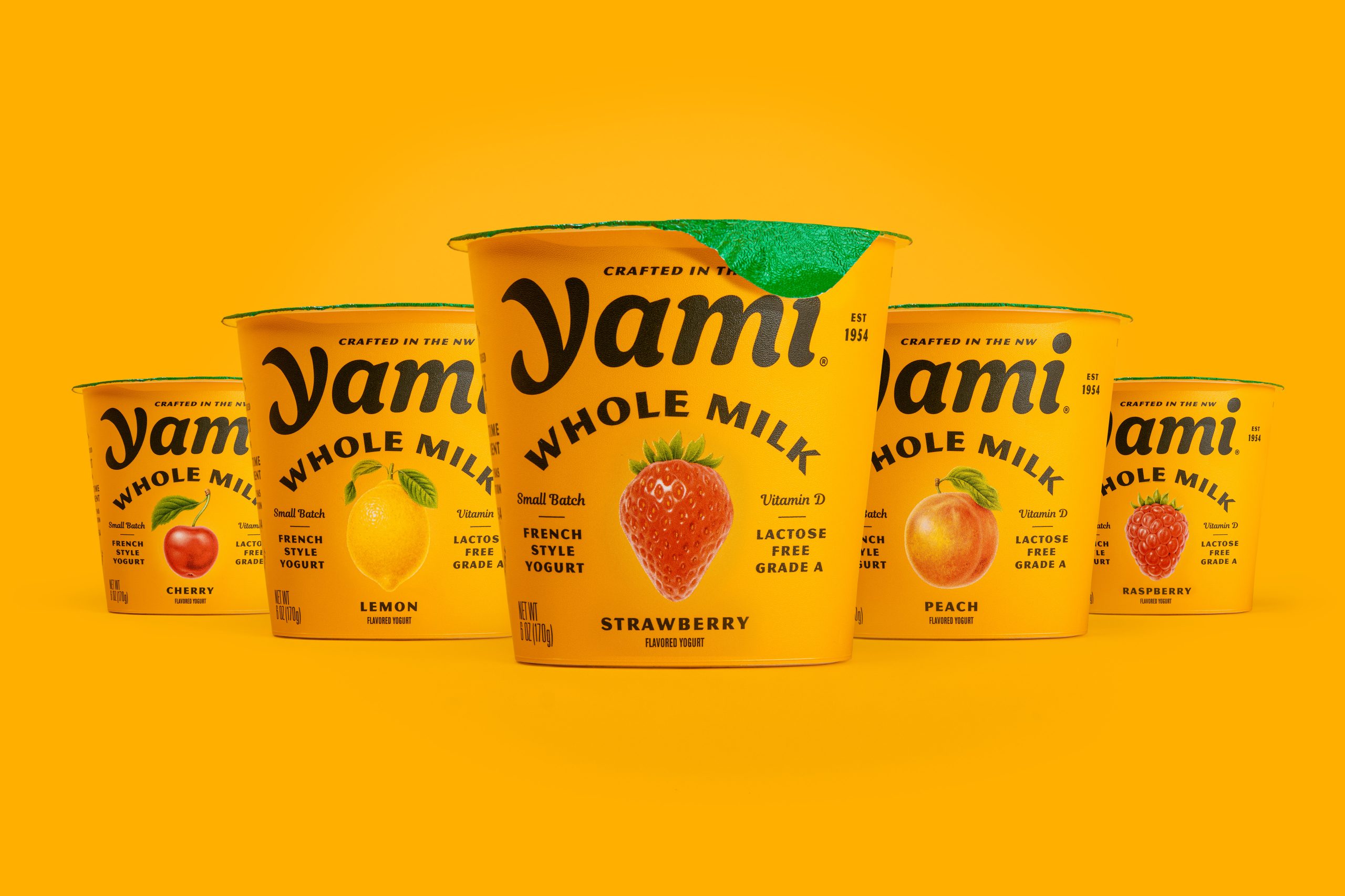 雅美全乳酸奶包裝設計