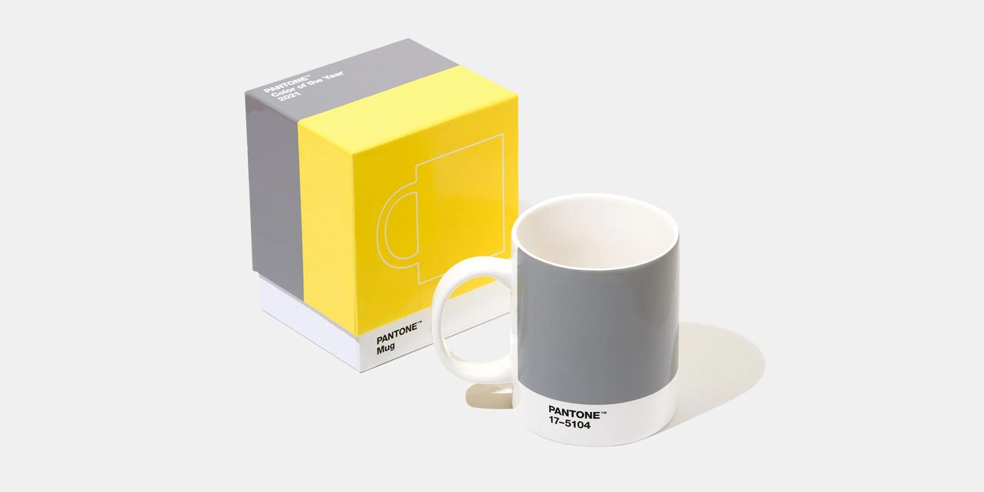 2021年潘通代表色（極致灰、亮麗黃）輝煌