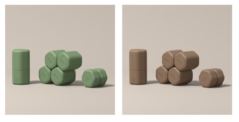 個(gè)人護(hù)膚品分裝包裝創(chuàng)意：By  Rudy Sanchez