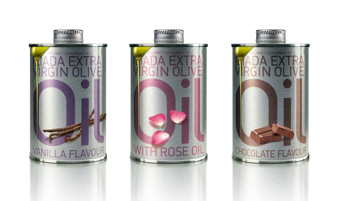 ILIADA特級初榨橄欖油包裝設(shè)計(jì)及白金系列金屬罐禮盒