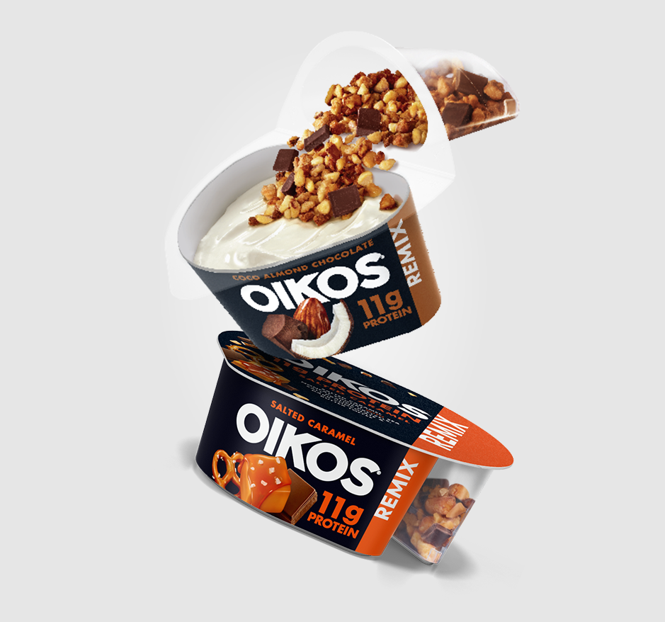 堅果酸奶杯包裝設計