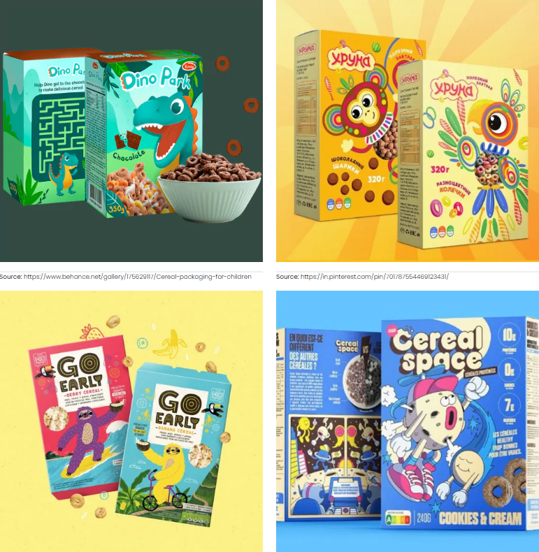 代餐谷物麥片包裝設(shè)計理念