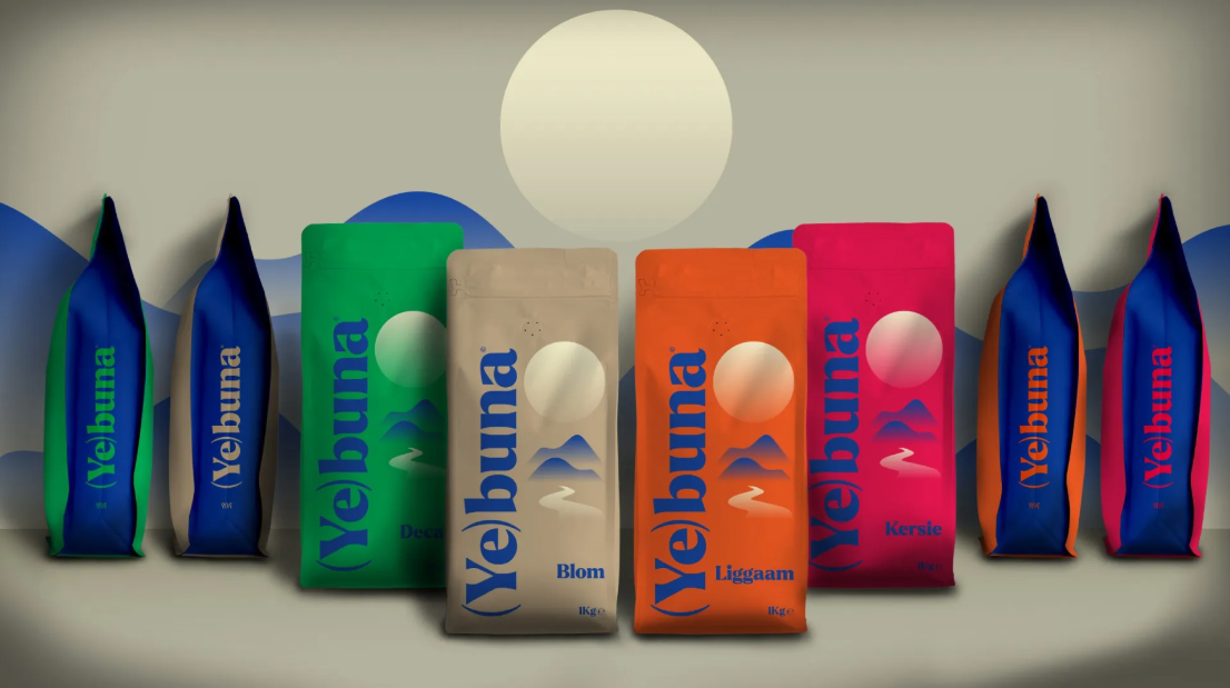 Yebuna咖啡包裝設(shè)計欣賞